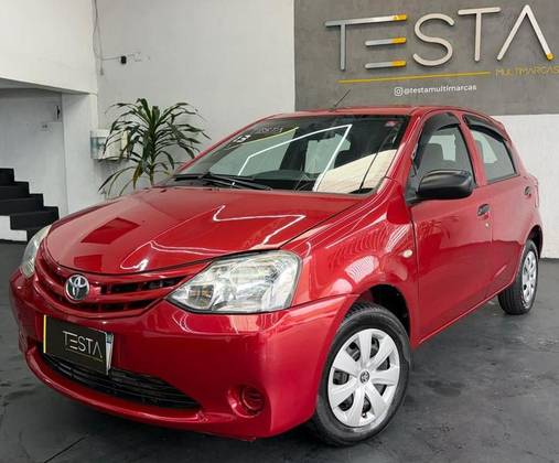 TOYOTA ETIOS 1.3 X 16V FLEX 4P MANUAL TOYOTA ETIOS 1.3 X 16V FLEX 4P MANUAL